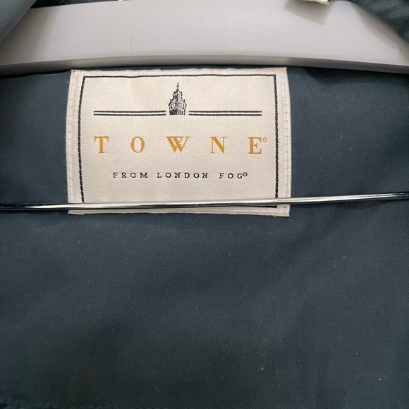 Towne from London fog puffy dark green jacket - Picture 7 of 9